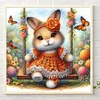 Rabbit - Round AB Drills Diamond Painting(35x35cm)