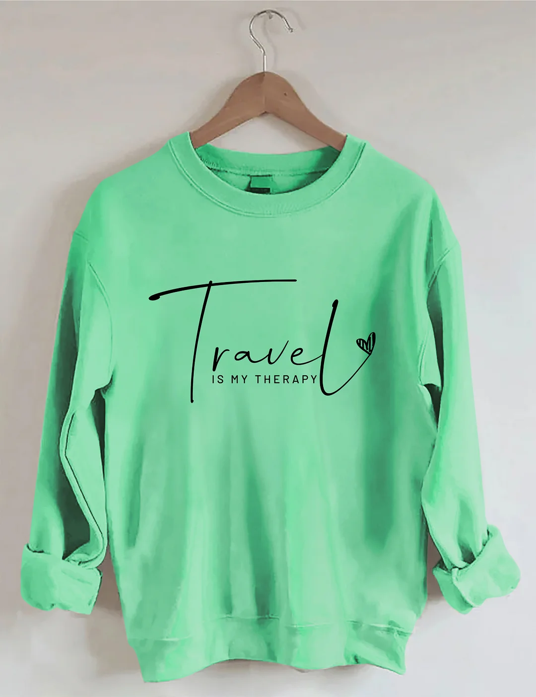Travel Is My Therapy Sweatshirt