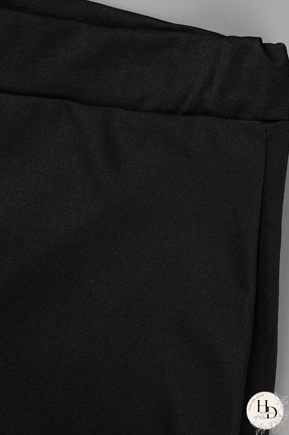 Rose Red Casual Solid Patchwork Halter Sleeveless Two Pieces