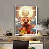 Blessing Son Goku Decorative Painting - Dragon Ball Decorative Painting - AMaoHuaShe Studio