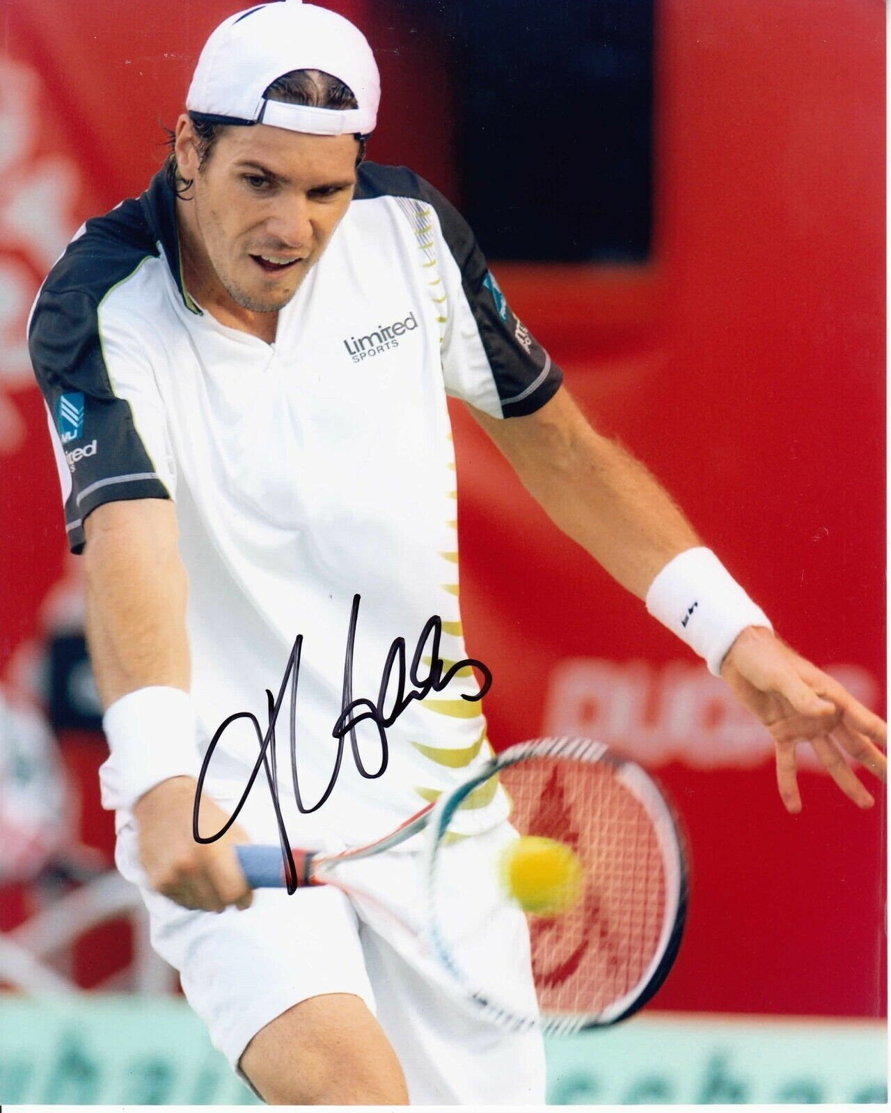 Tommy Haas #0 8x10 Signed w/ COA Tennis-Men 032419