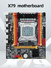 X79 Computer Motherboard NVME M.2 SSD LGA 2011 PC Mainboard Fit for Intel CPU E5