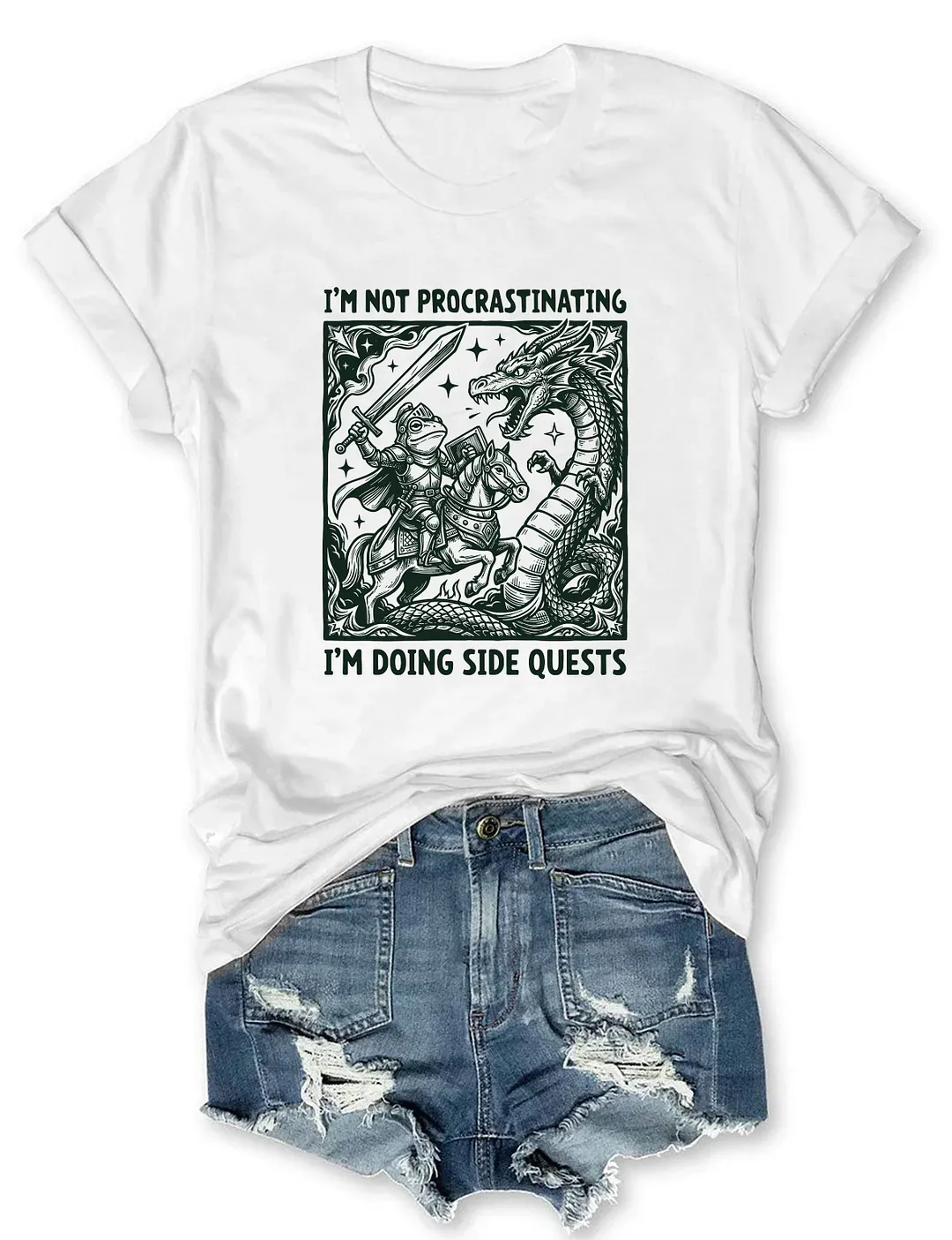 I'm Not Procrastinating I'm Doing Side Quests T-shirt