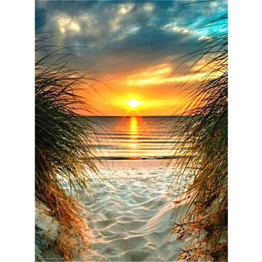 

30*40CM - Square Drill Diamond Painting - Seascape, 501 Original