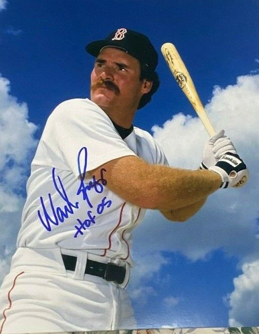 Wade Boggs signed autographed 8x10 Photo Poster painting Red Sox Hall of Fame