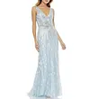 Burst Sequin Gown