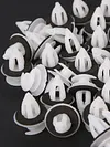 50pcs Car Clips Fastener Nylon Practical for BMW E21 E30 E36 E46 E90 E91 E92 E93