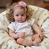 [Heartbeat & Sound] 17" Toddler Lifelike Awake Reborn Baby Doll Girl Gifts For Kids Named Cindy with Bright Brown Eyes - RBBI-Myrebornbabydoll&reg; 	 Myrebornbabydoll&reg;