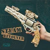 3D model steam fantasy puzzle mortise and tenon building blocks wooden assembly birthday gift revolver boy toy three-dimensional