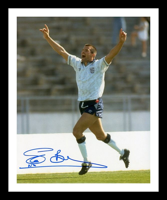 Steve Bull - England Autographed Signed & Framed Photo Poster painting