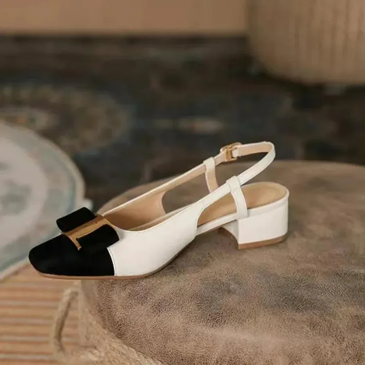 Allmatch NonSlip Soft Leisure Mixed Colors Comfort Women Shoes Low Heel Pumps