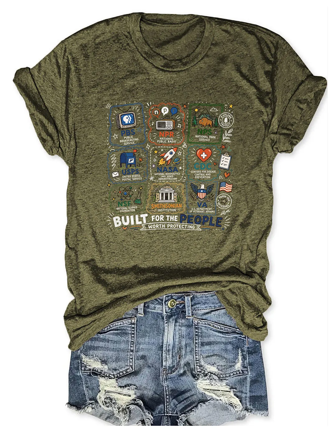 Built For The People T-shirt