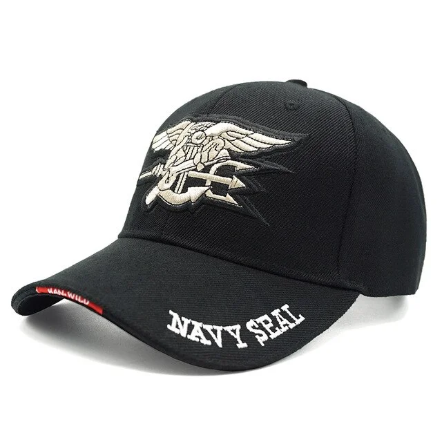 Brand Men Eagle SWAT Tactical Baseball Cap Army Snapback Hat Cotton Bone Adjustable Male Outdoor US Navy Snapback Cap Gorras