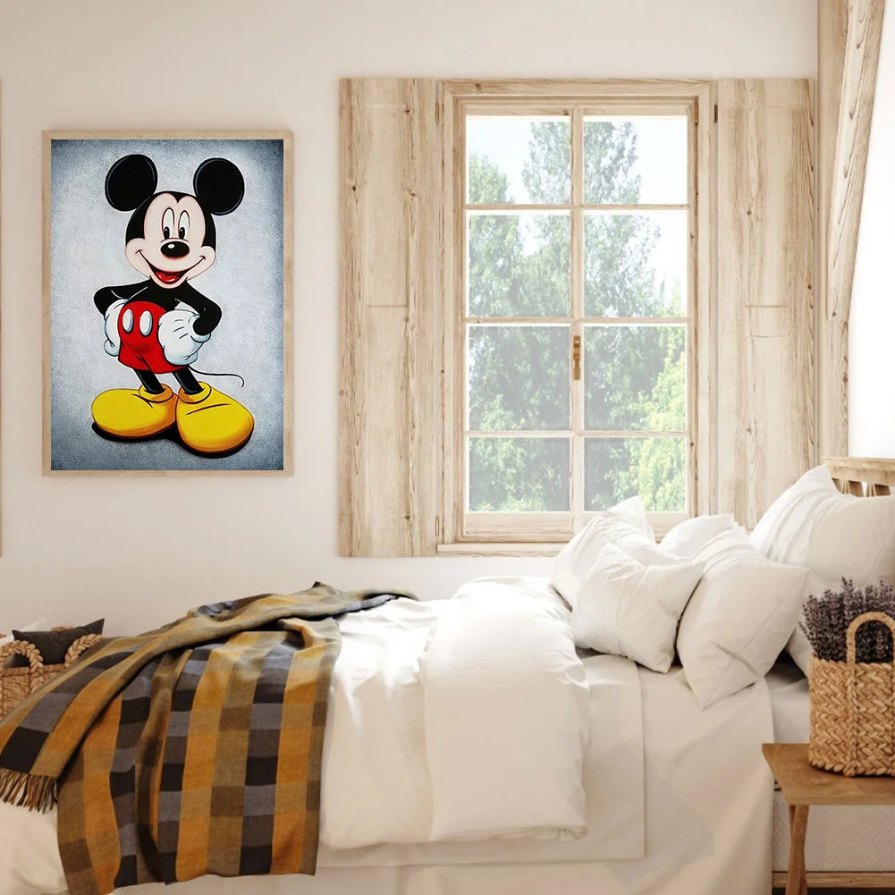 Full Square Diamond Painting 40*50cm - Disney Mickey