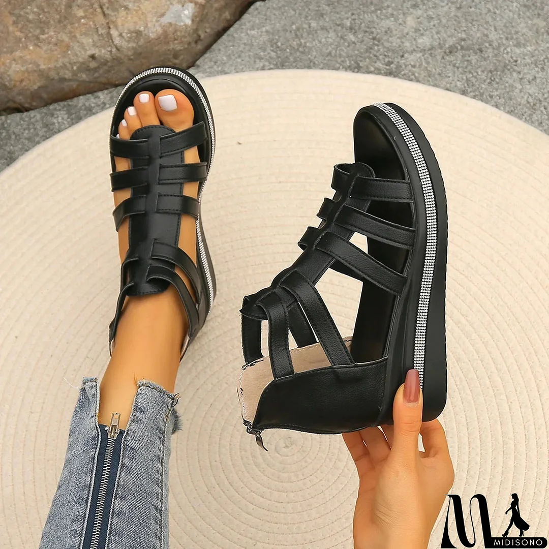 MidiSono - Sleek and supportive orthopedic general Sandals