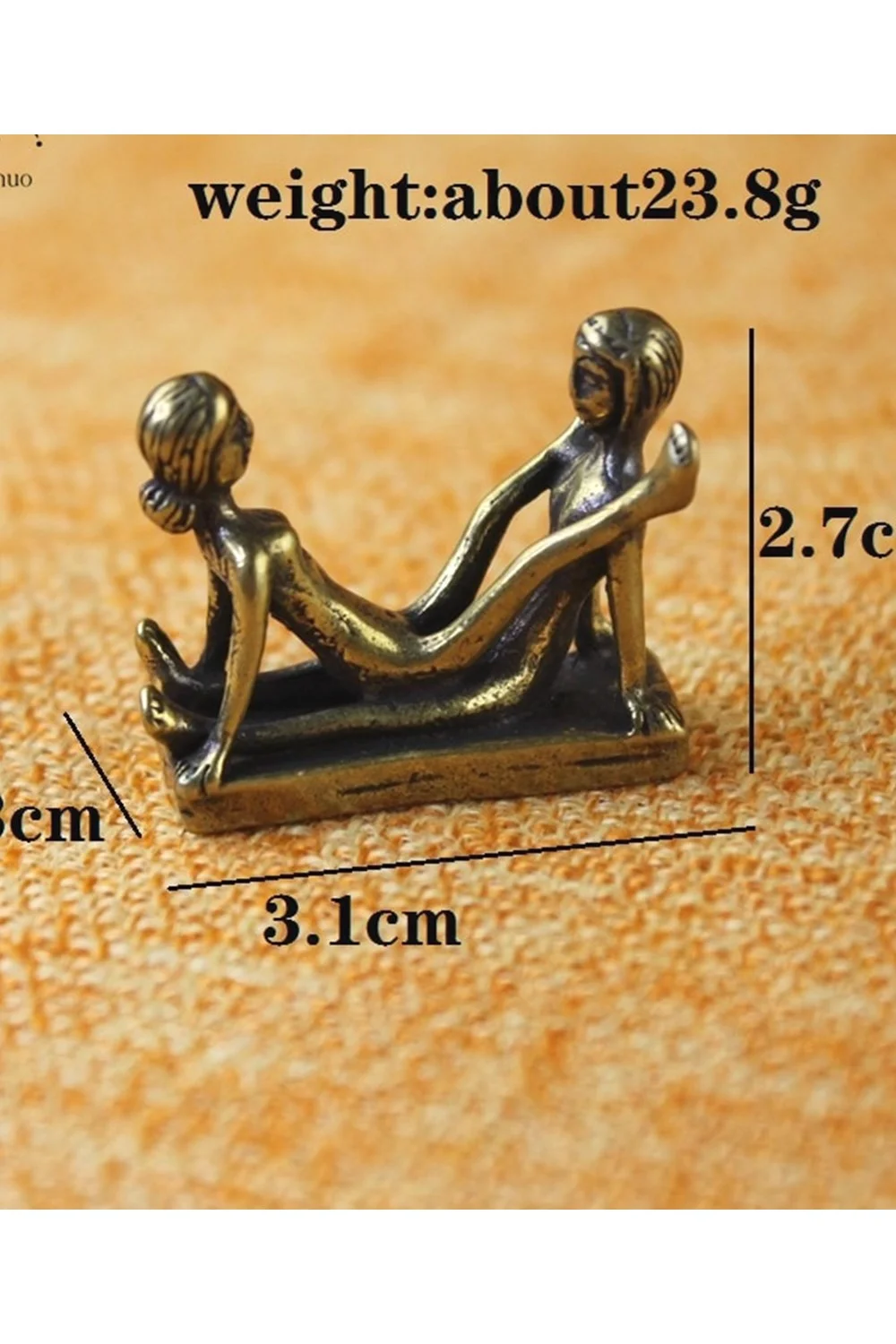  Postures Brass Sexy Figurine Status Funny Mini Sex Home Decor Office Decoration Ornament Crafts Women Men Make Love Miniatures 921-0