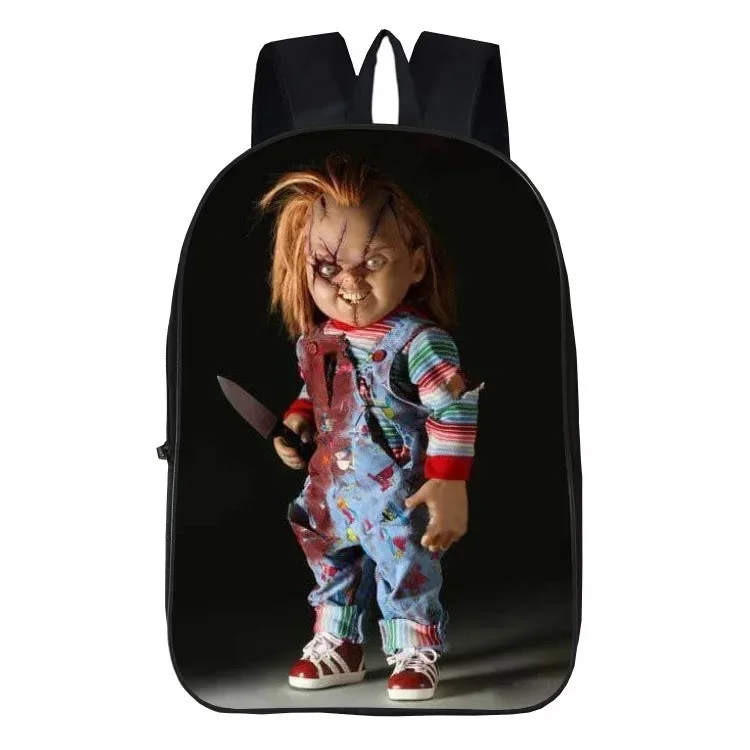 Buzzdaisy Child's Play Chucky Horror Movie #11 Backpack School Sports Bag