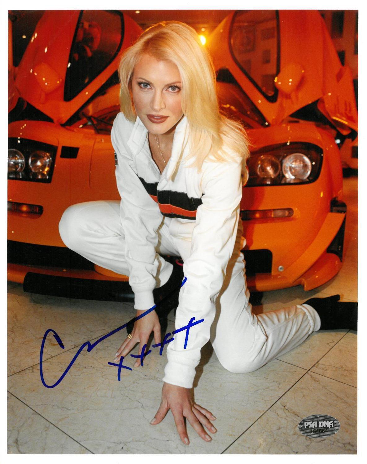 Caprice Bourret Signed Authentic Autographed 8x10 Photo Poster painting PSA/DNA #J64864