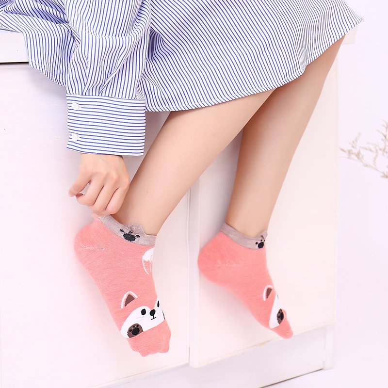 Cute Aninal Cotton Ankle Socks