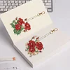 6Pcs DIY Diamond Painting Flower Keychain