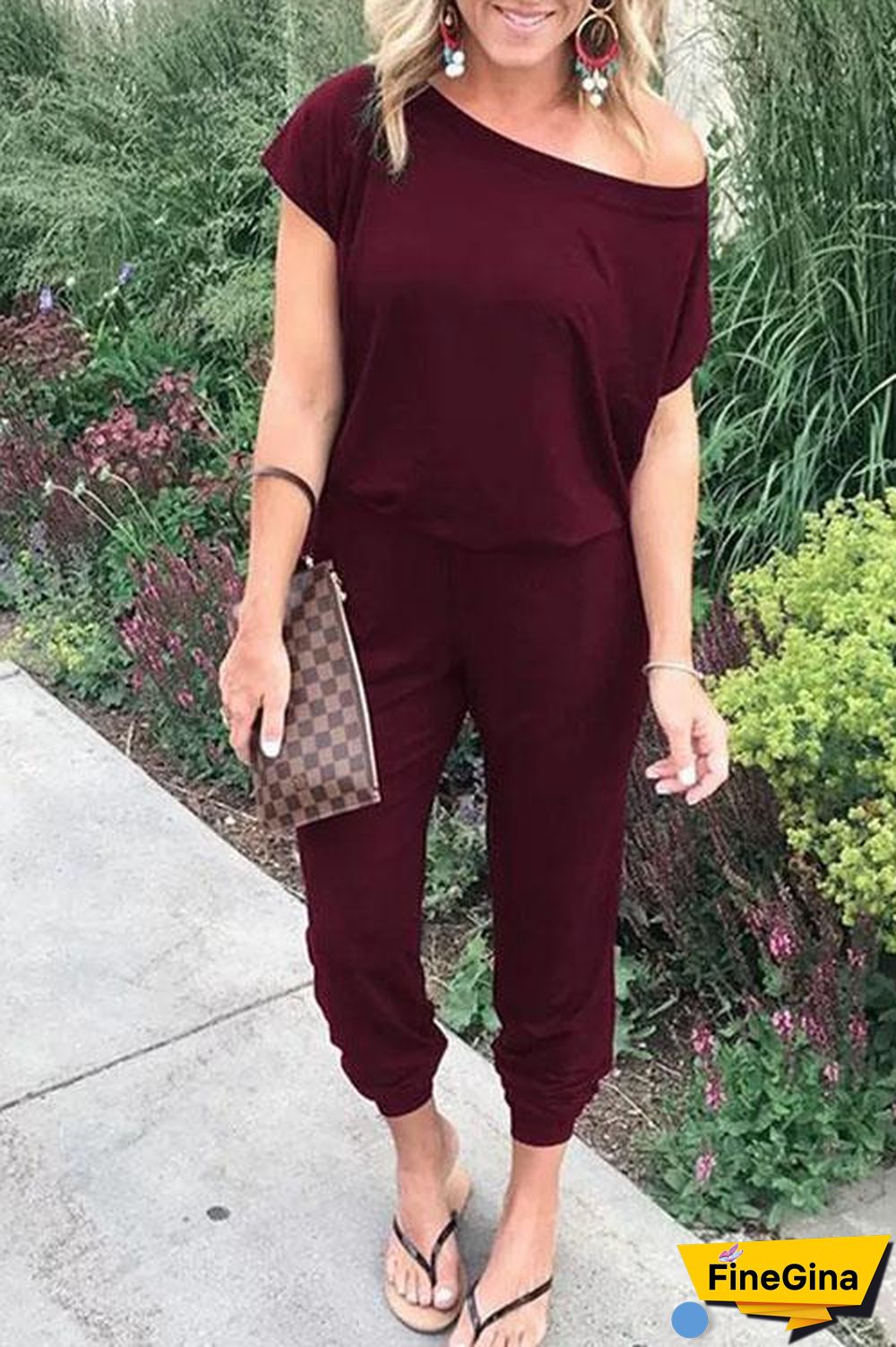 Casual Loose One-piece Jumpsuit