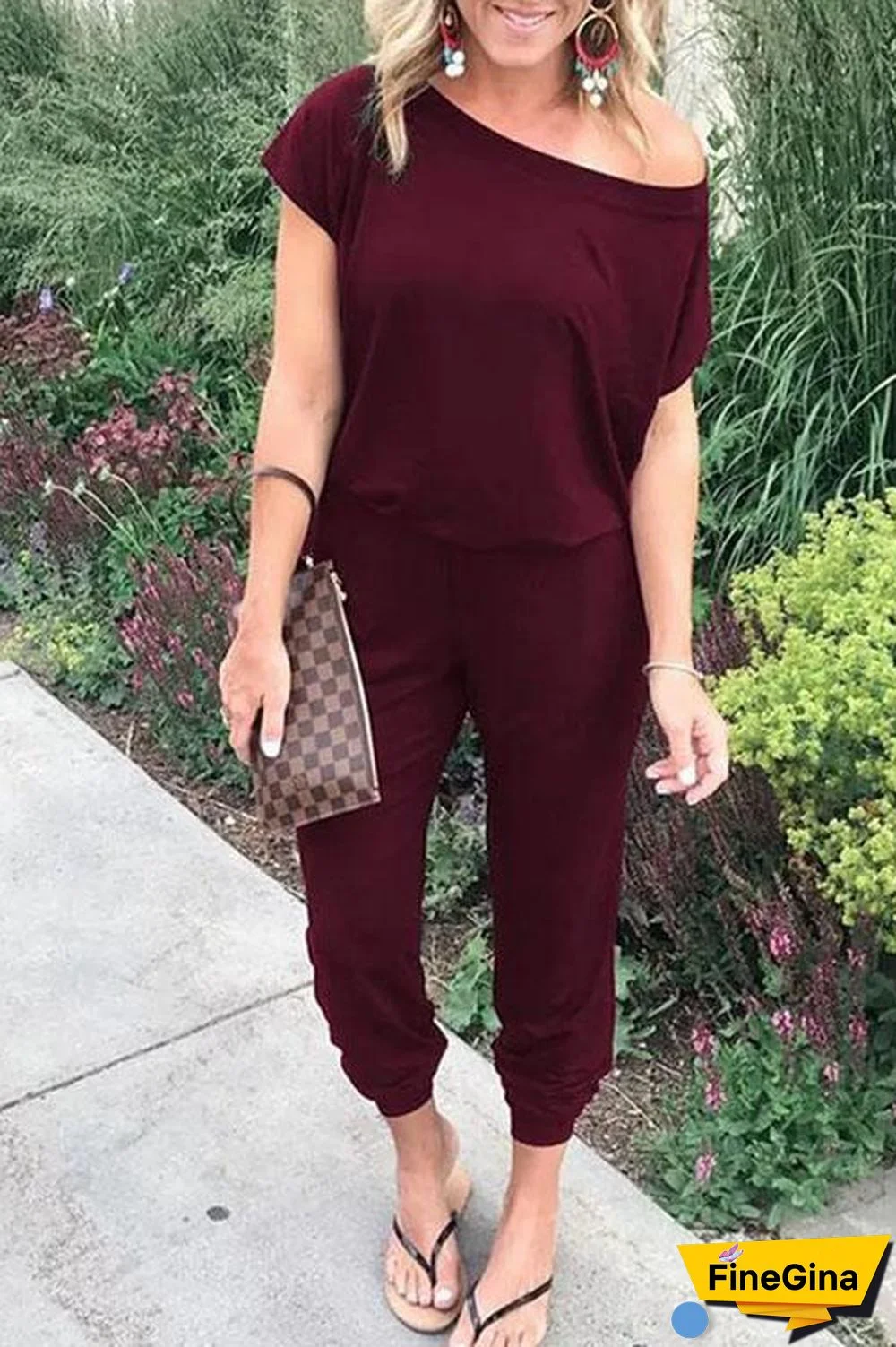 Casual Loose One-piece Jumpsuit
