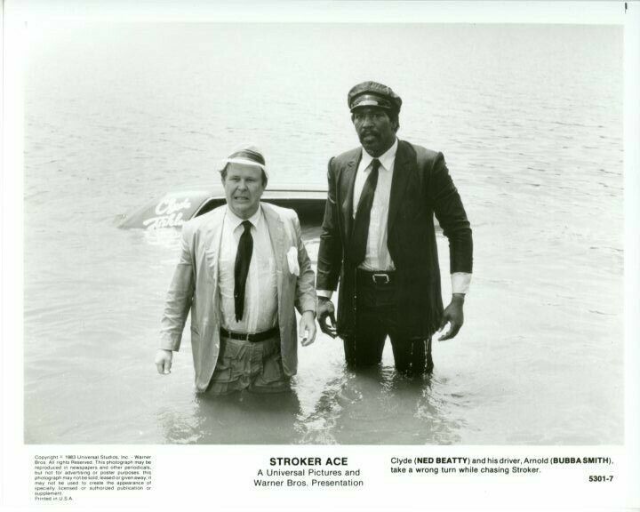 Ned Beatty Bubba Smith Stroker Ace original press Photo Poster painting