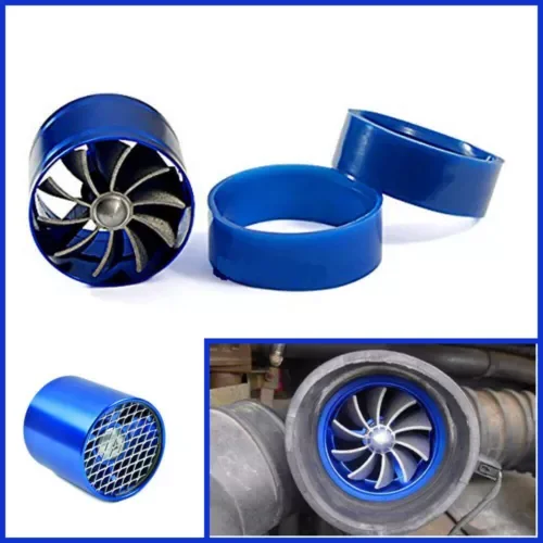 Dronehint Car Air Intake Turbonator Single Fan Engine Gas Fuel Saver Turbine Charger Parts (For: Acura) Parts