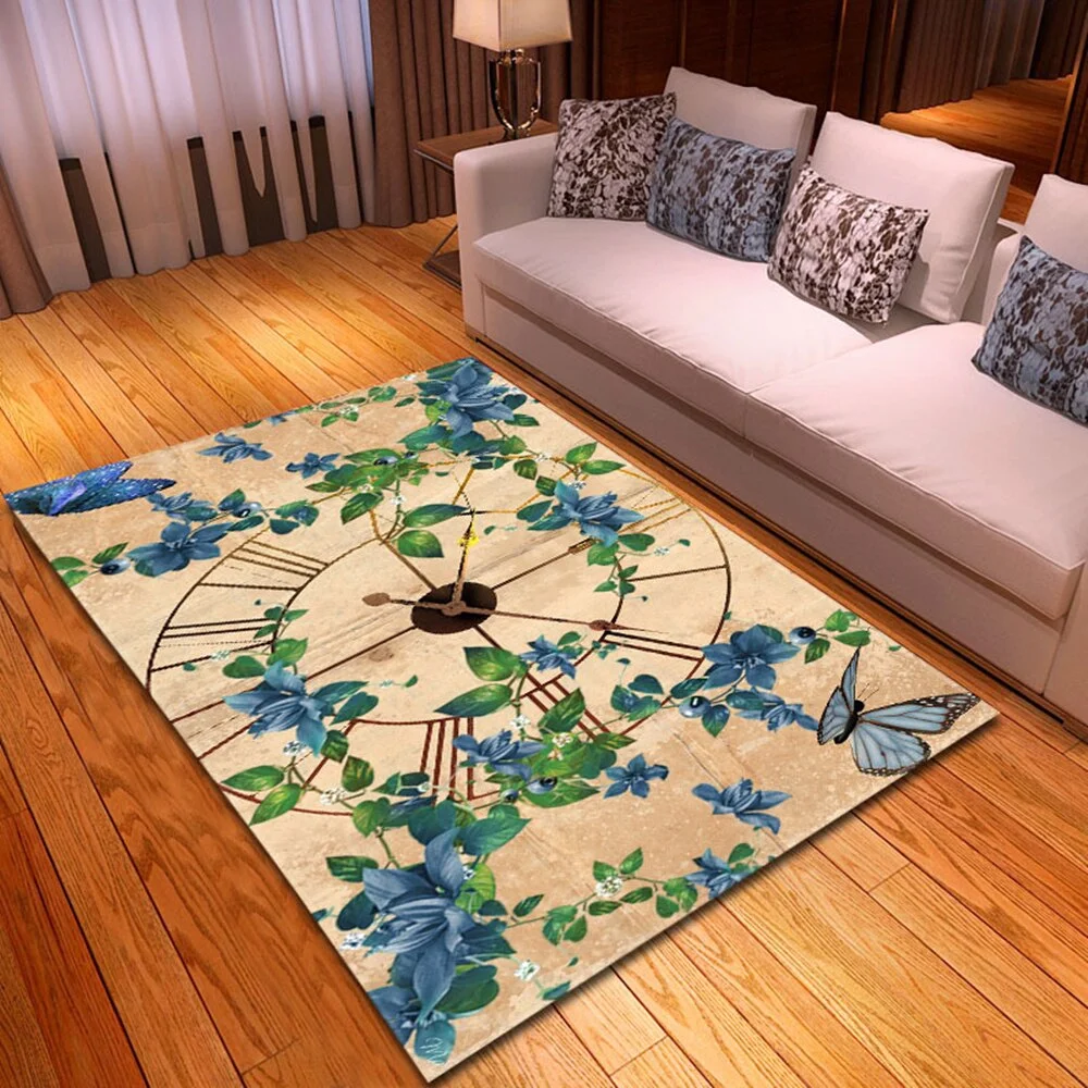 Modern Carpets for Living Room  3D Pattern Nonslip Large Rug  Kids Room  Carpet Bedroom Decoration  Bedside Mats