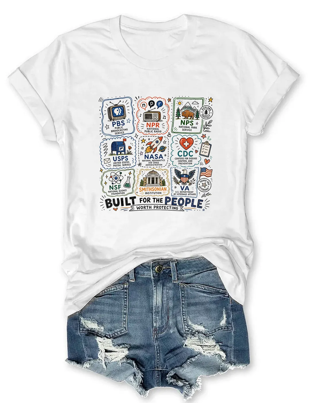 Built For The People T-shirt