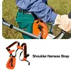 Mower Shoulder Strap W Shape Buckle Padded Belt Garden Tool Parts (A)