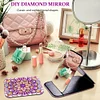 Diamond Painting Compact Flower Mirror