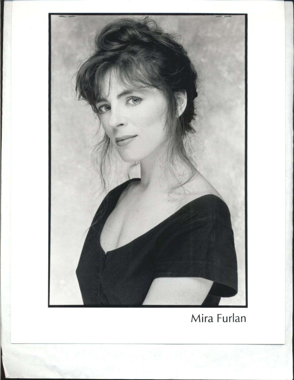 Mira Furlan - 8x10 Headshot Photo Poster painting w/ Resume - Star Trek Babylon 5