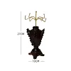 Retro Style Brown Plaster Jewelry Display Stand