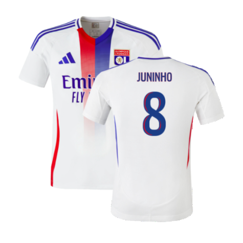 Olympique Lyonnais Juninho 8 Home Trikot 2024-2025