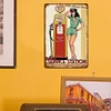 Sexy Girl Gasoline - Vintage Metal Signs - 20*30cm