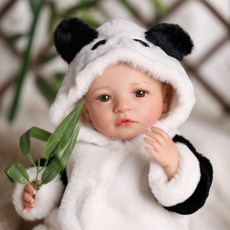 Babeside Quiet Reborn Baby Simone 20" Little Infant Boy Building Lovely Memories