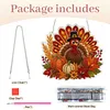 DIY Diamond Painting Acrylic Special Shape Pendant Hanging Kit