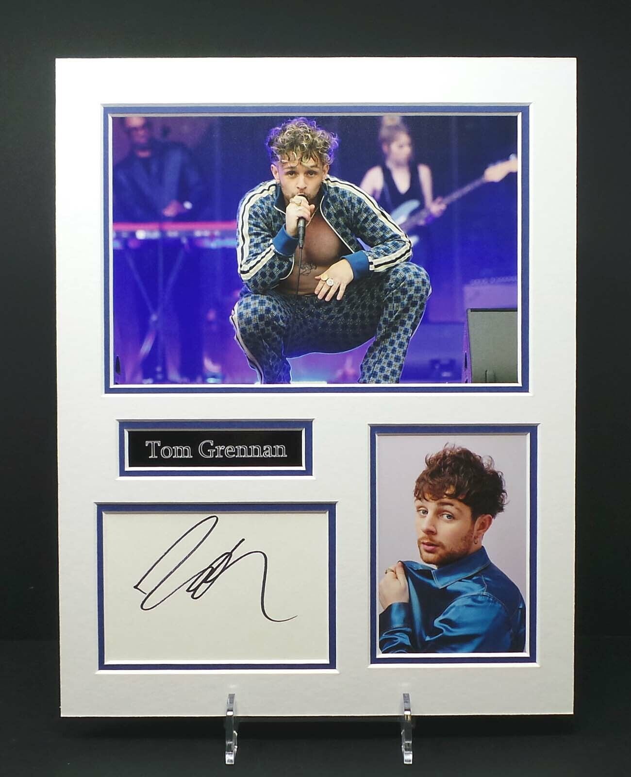 Tom GRENNAN Singer Songwriter Signed Mounted 14x11 Photo Poster painting Display A AFTAL RD COA