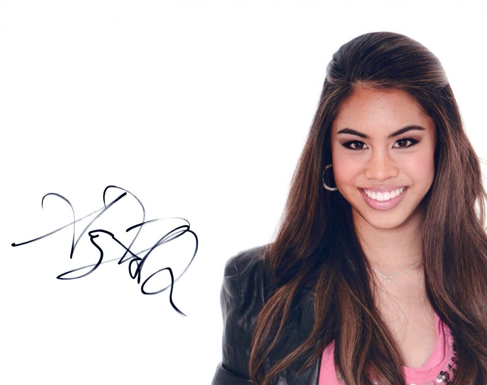 Ashley Argota Signed Autographed 8x10 Photo Poster painting TRUE JACKSON VP Actress COA