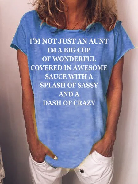Bestdealfriday I Am Not Just An Aunt I Am A Big Cup Tee