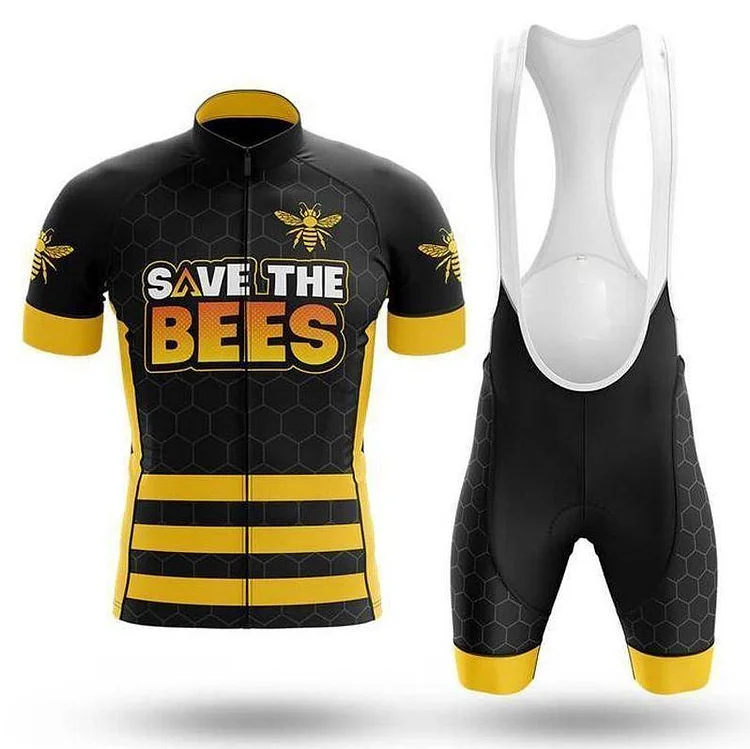Save The Bees Men's Short Sleeve Cycling Kit