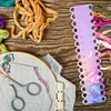 (2pcs)30 holes Embroidery Floss Organizer Cross Stitch Thread Holder Line Storage Boards