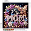 Diamond Painting-DIY Crystal Rhinestone Happy Mother's Day(Box Packaging)