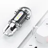 COB LED Keychain Flashlight Multifunctional Pocket Flashlight for Camping Hiking