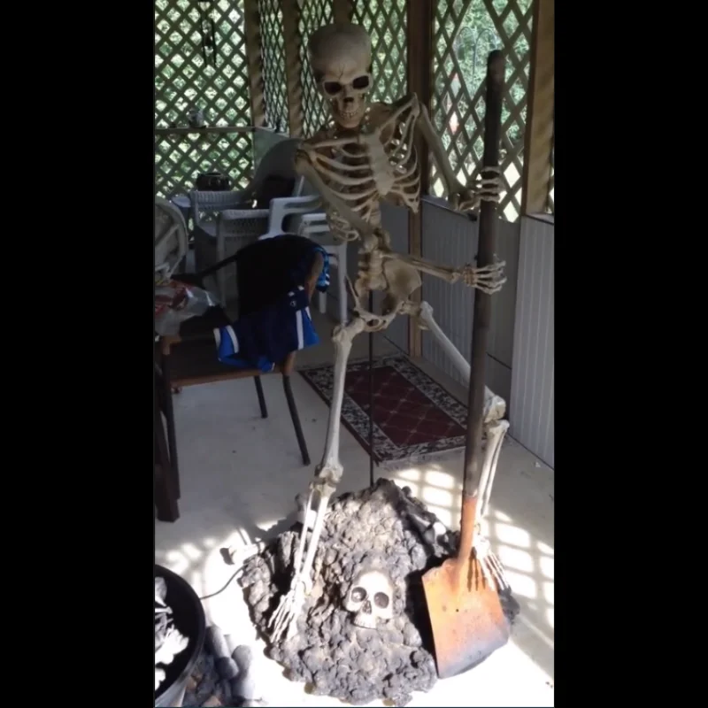 SKELETON MAKING BONE STEW