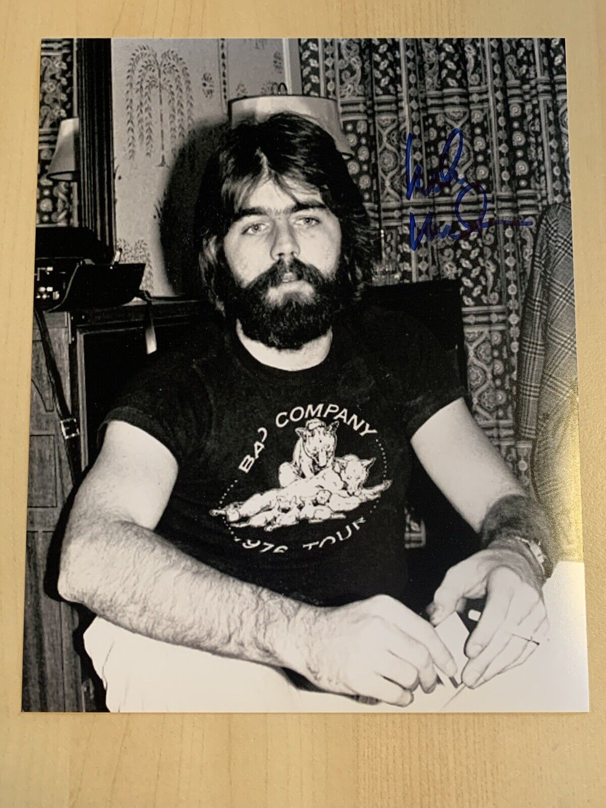 MICHAEL MCDONALD SIGNED 8x10 Photo Poster painting AUTOGRAPHED THE DOOBIE BROTHERS SINGER COA