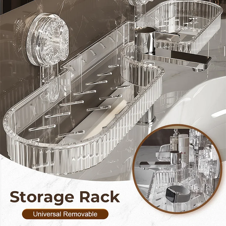 Universal Removable Faucet Storage Rack