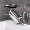 Multifunctional Pull-Out Basin Faucet, Bathroom Washbasin Hot and Cold Water Faucet