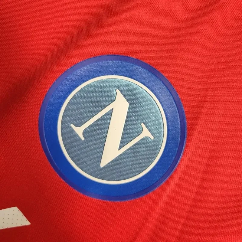 2023/2024 Napoli Training Wear Red Soccer Jersey 1:1 Thai Quality